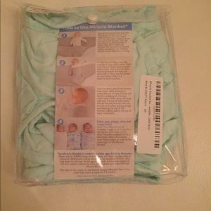 Miracle blanket swaddle wrap